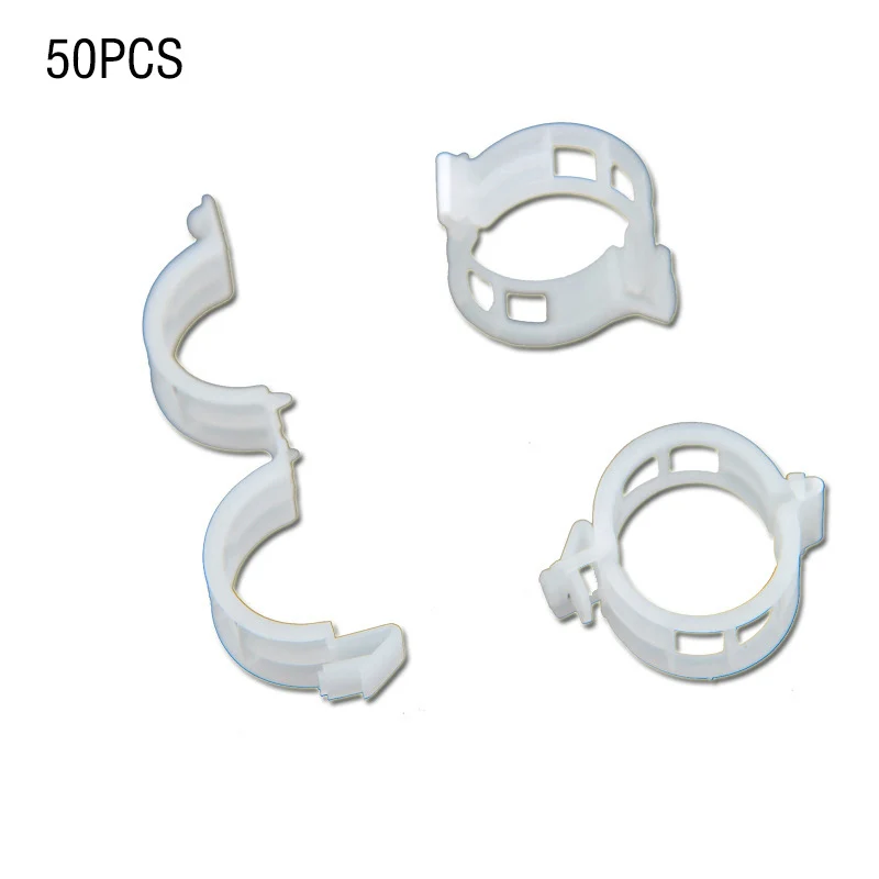 

Brand New Plant Support Clip Vine Bracket Tomato Clamp White Garden Tool