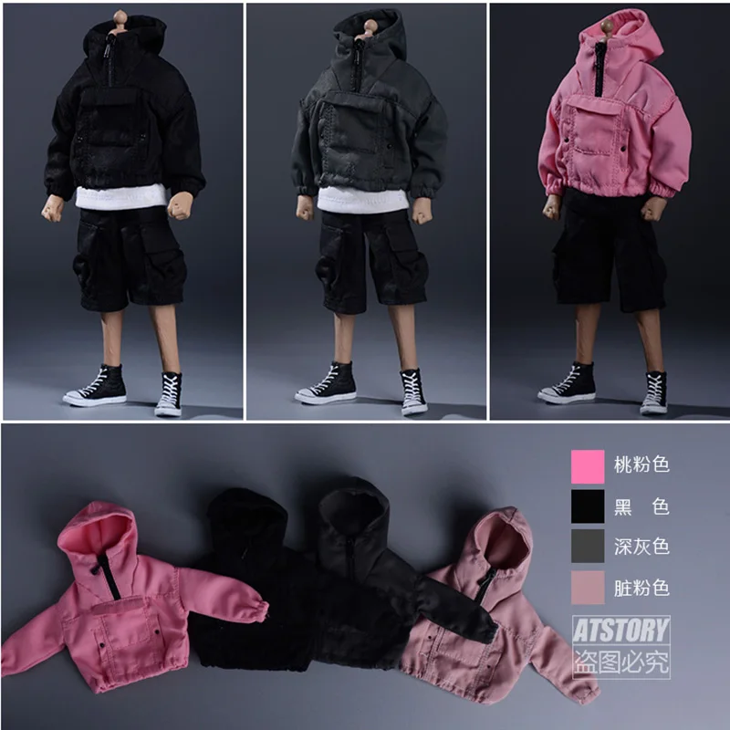 Трендовая мужская куртка в уличном стиле с капюшоном комбинезон несколькими