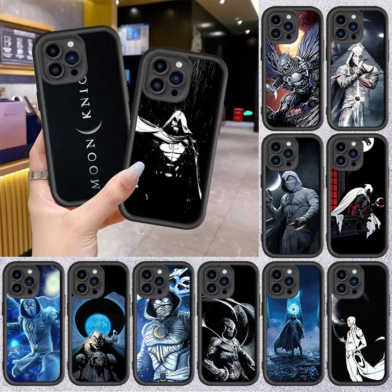Ударопрочный силиконовый чехол Moon Knight для iPhone X XR XS Max 8 7 Plus SE