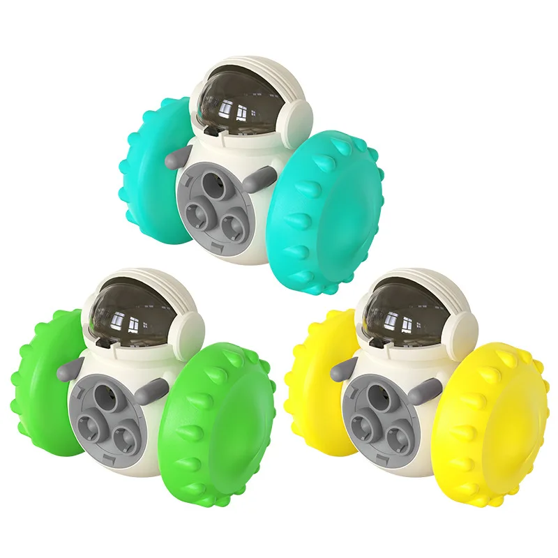 

Интерактивная игрушка для собак и кошек, Дозирующий мяч для питомцев с утечкой еды, балансировочные качели, автомобильные игрушки, медленна...