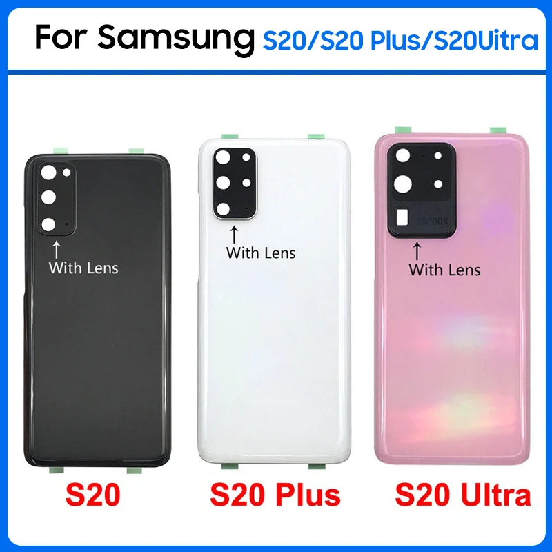 Задняя крышка батарейного отсека для Samsung Galaxy S20 S20 Plus  S20 Ultra G980 G985 (art.: 3920c4a40aede) - 3920c4a40aede
