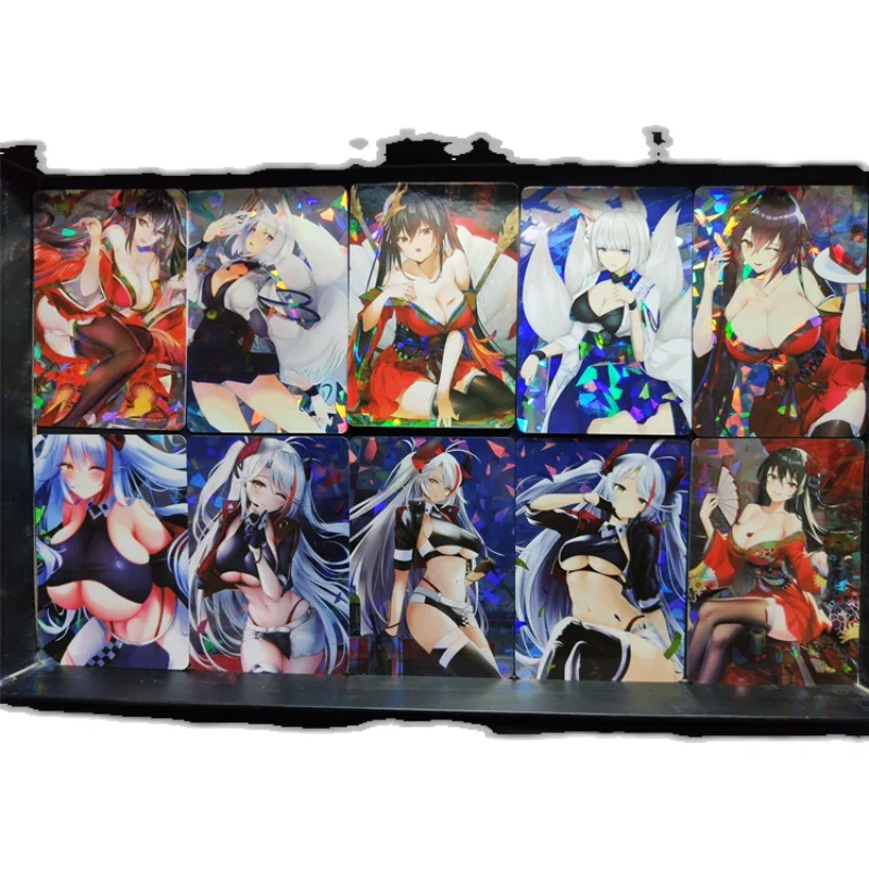 10 шт./компл. восьмая партия сделай сам аниме карты с принтом коготь Лейн Acg красота