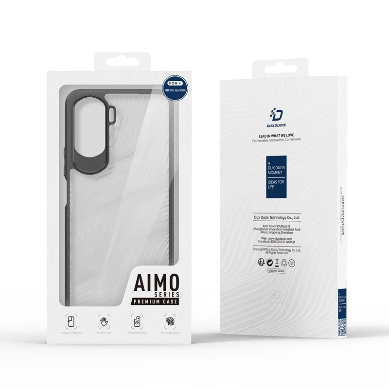 Чехол для Honor 90 Lite  X50i DUX DUCIS противоударный Жесткий ПК + ТПУ матовый чехол для телефона с защитой от отпечатков пальцев (art.: 3920c295fa64e) - 3920c295fa64e