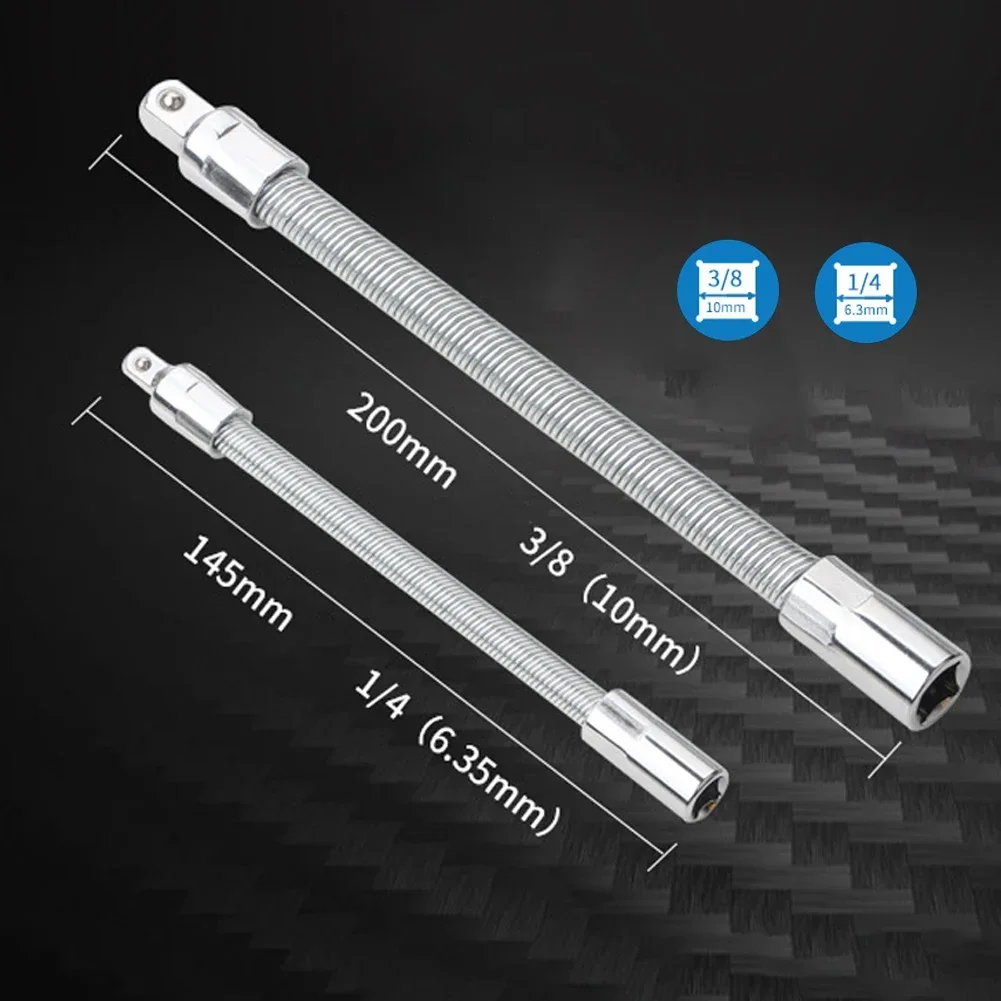 2 шт. удлинитель рукава 3/8 &quotи 1/4&quot гибкий шатун среднего уровня инструмент