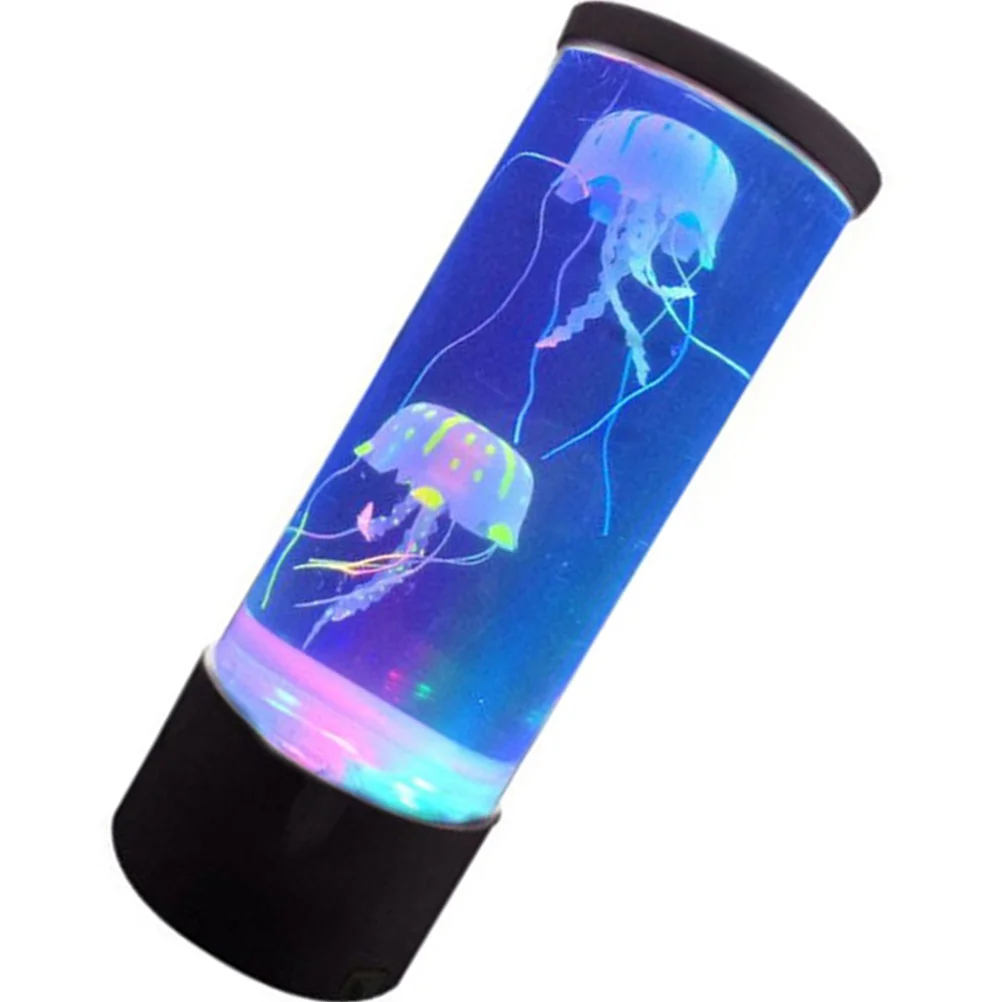 

Декоративная креативная красочная синтетическая лампа-желе для аквариума, лампа-желе для аквариума, электрическая Ночная Медуза