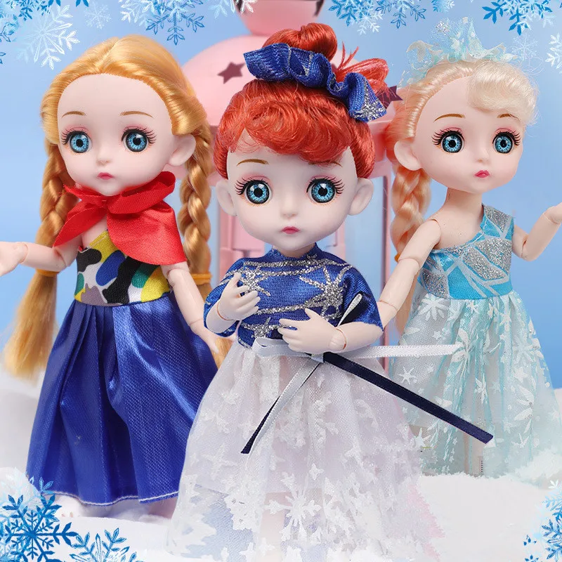 Кукла шарнирная с 13 подвижными суставами 16 см 1/12 | Игрушки и хобби
