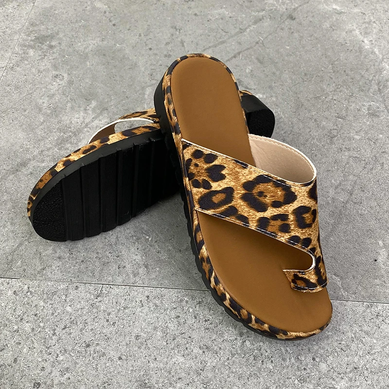 

Summer Women's Sandals 2021 Correction Sandal Orthopedic Bunion Corrector Slippers Woman Wedge Sandals for Women Flip-flops New