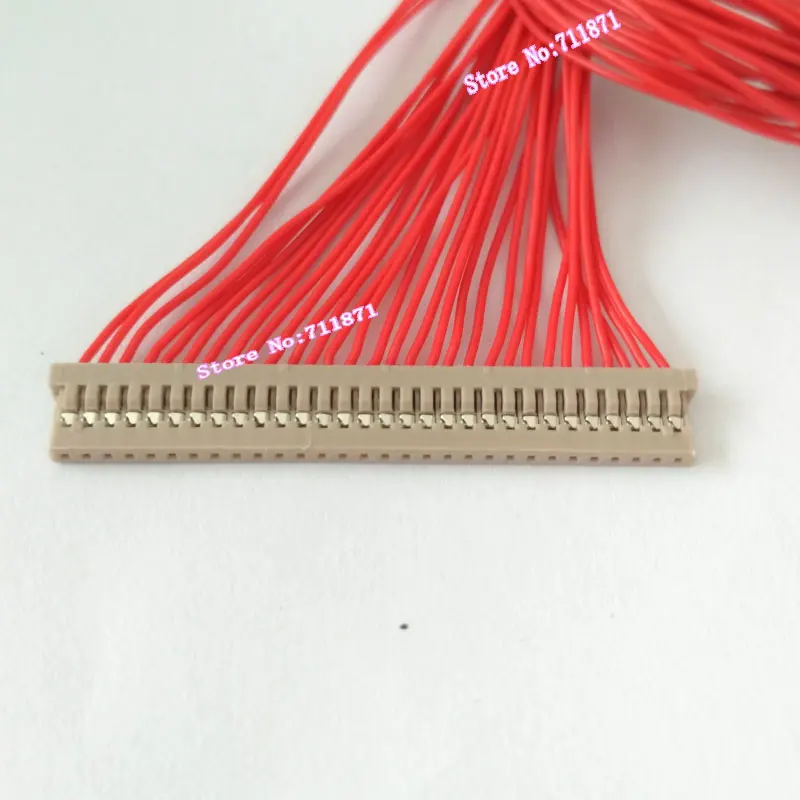 30P 30Pin DF14 DF19 DIY Изготовленный на заказ кабель для ЖК-экрана Линия DF14-30S-1.25C DF19-30S-1C LVDS 1