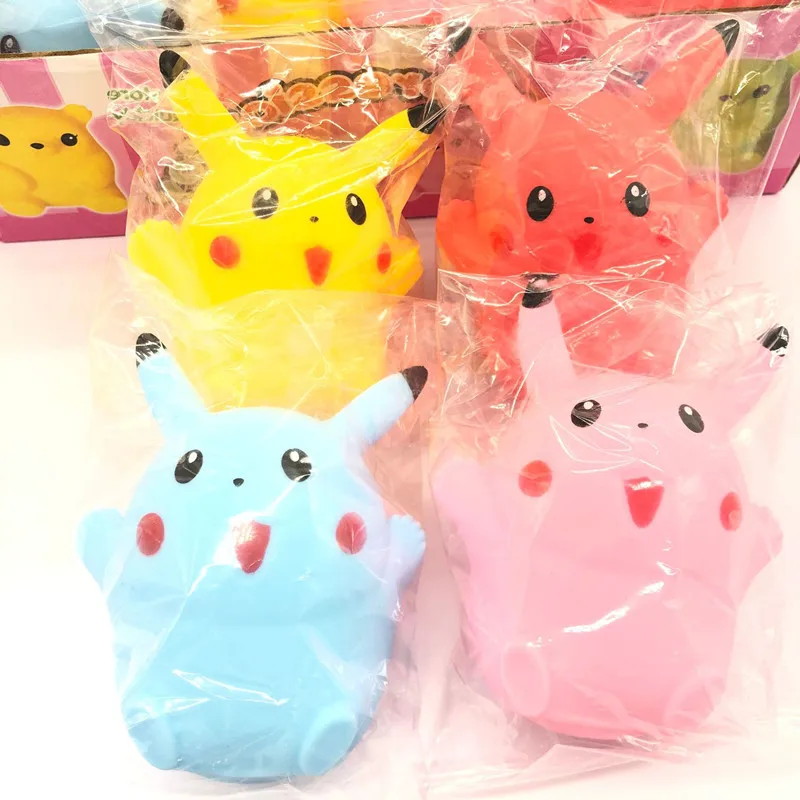 Мягкая игрушка Pokemon Pikachu милые животные сжимаемые игрушки для детей и взрослых