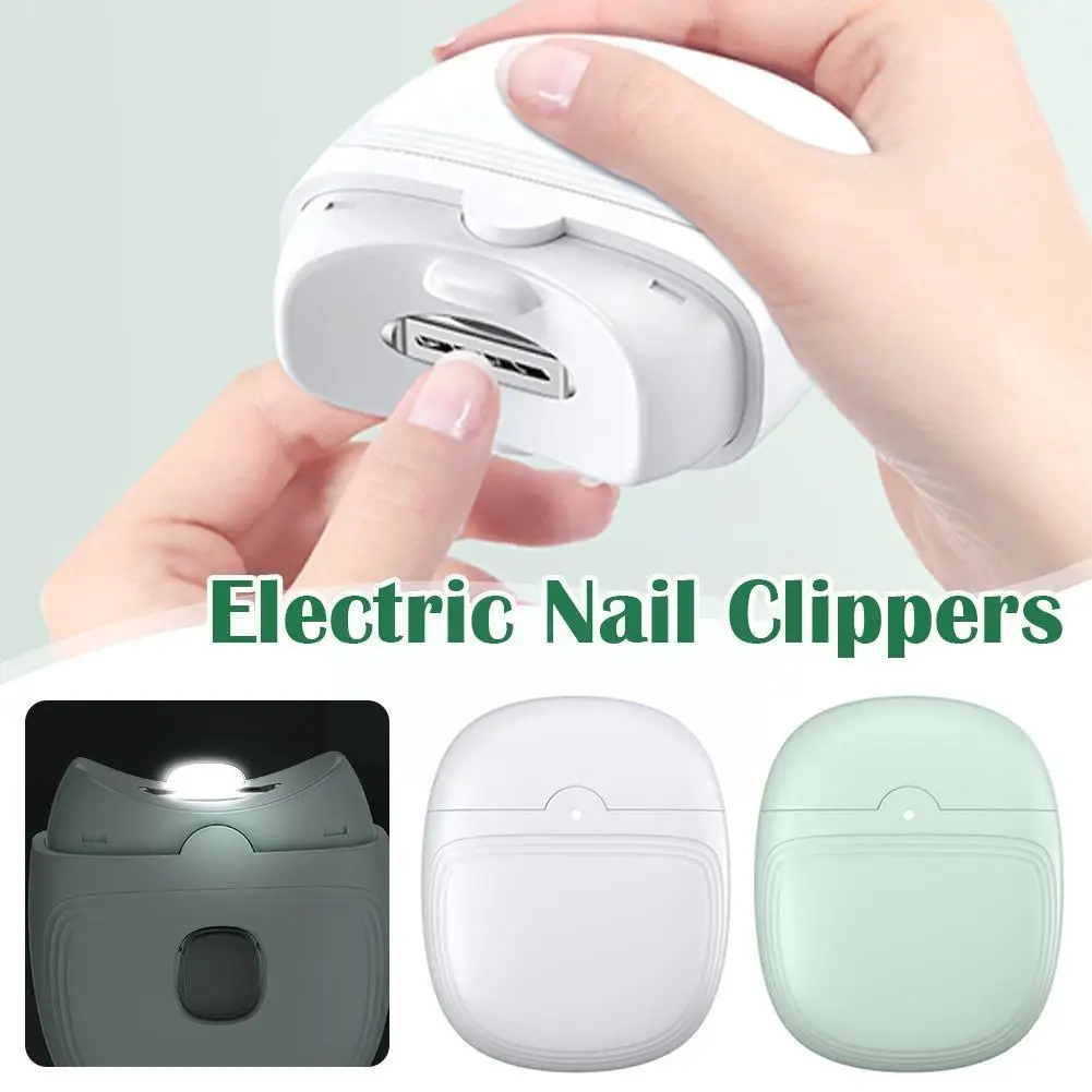 

New Electric Nail Adult Manicure Sharpener Fully Meat Automatic Nails Sharpener Anti-clip Baby Armor Universal Safe