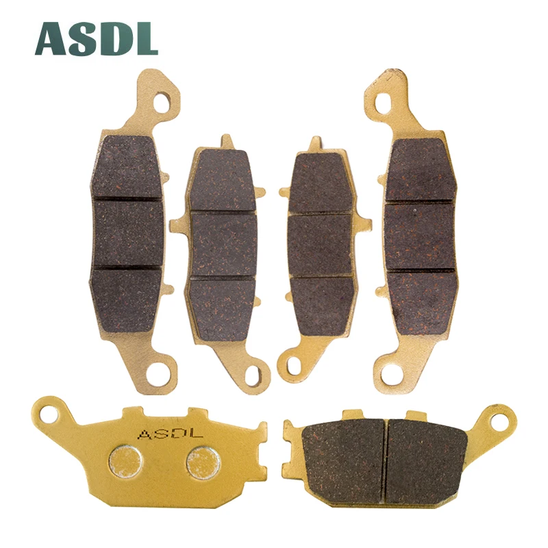 

Motorcycle Front and Rear Brake Pads For Kawasaki KLV 1000 (LV 1000 A1H/A2H) 2004-2005