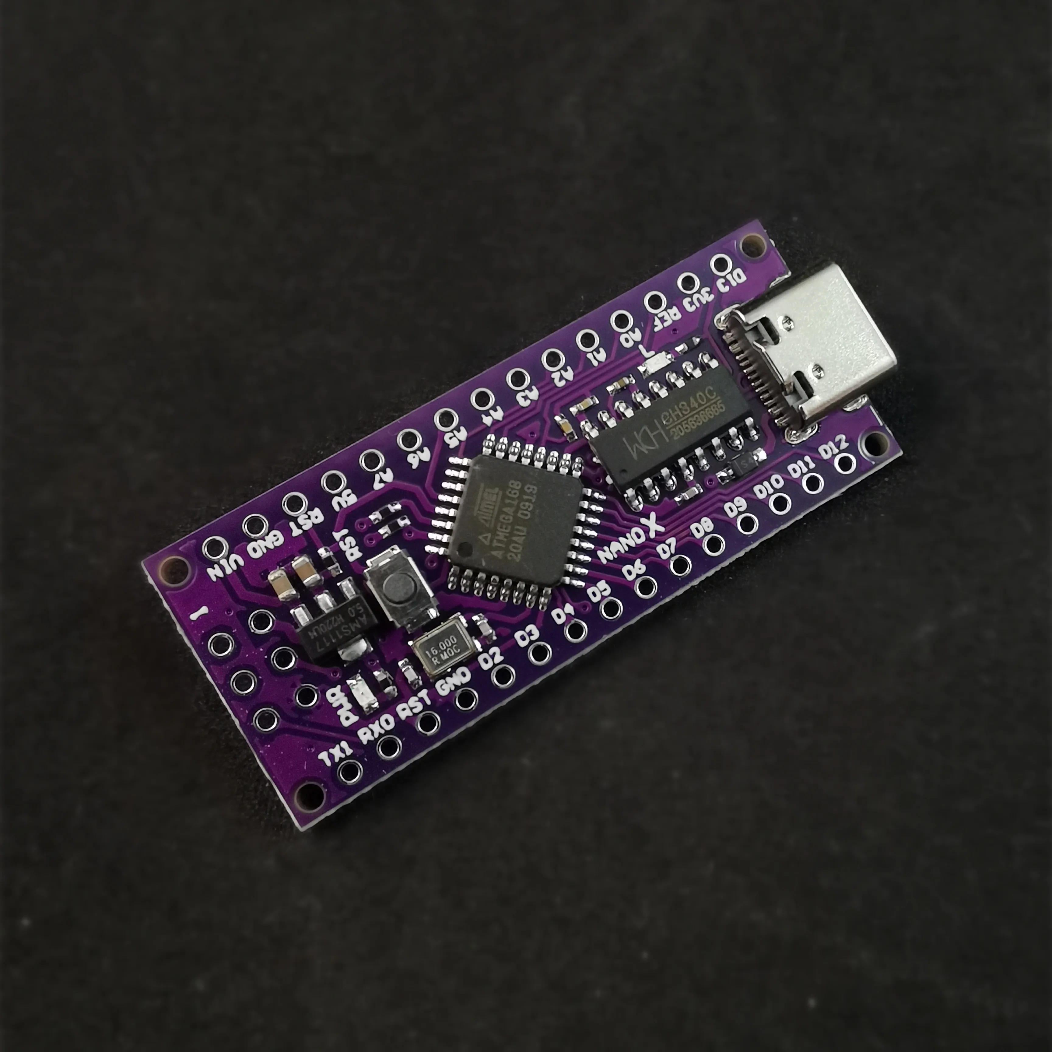 Контроллер Nano 3.0 с новым загрузчиком Type-C USB совместимый драйвером Arduino CH340 16 МГц