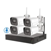 jxj h 265 wireless system 8ch 4ch channels tuya nvr outdoor waterproof security auto rotating small toilet cctv wireless camera