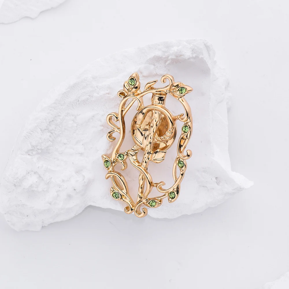 Змеиная брошь в виде змеи для персонала булавка будки значок медицинского