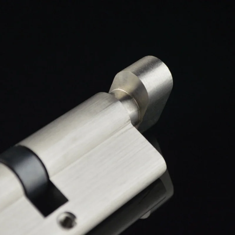 Дверной замок для помещений большой медный с ручкой 50 55 60 65 70 75 80 85 90 95 100 110 120 мм