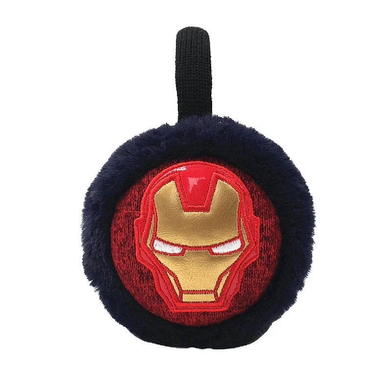 Детские наушники с героями мультфильмов Marvel Человек-паук зимние аксессуары для