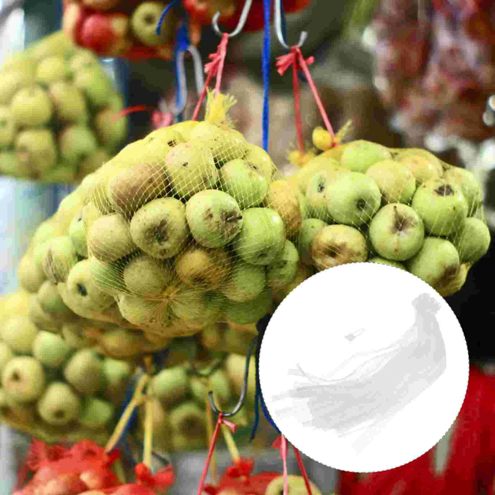 

Mesh Fruit Bags Produce Net Bag Vegetables Storage Poly Bags Fruit and Vegetable Bag Plastic Storage Net Bags