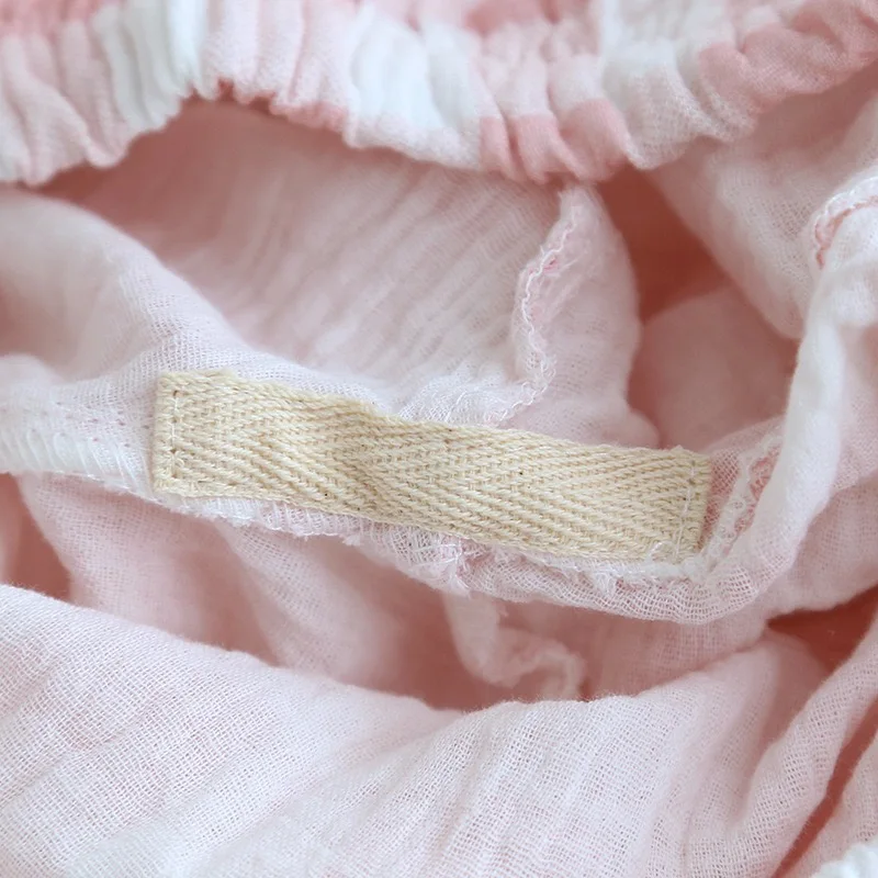 2023 зимние пижамы для пар 100% марля хлопок простой стиль клетчатая пижама с принтом