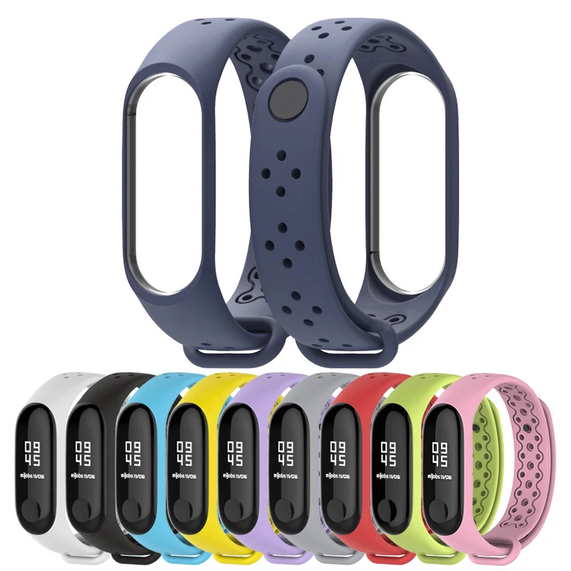 

Ремешок силиконовый для Xiaomi Mi Band 6 5 4 3, сменный Браслет из ТПУ Для Xiaomi Band 4 Mi Band 6 5 4 3