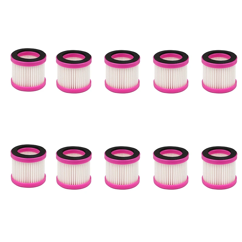

10Pcs Replacement Air Hepa Filter Cartridge for D-602 D-602A D-607 D-609 Vacuum Cleaner