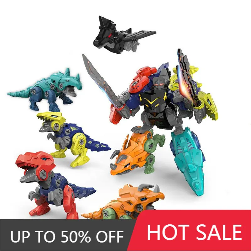 

5 в 1, Детский конструктор «динозавр»