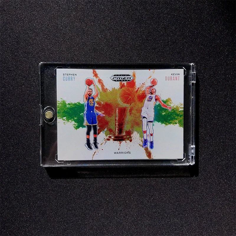 Фото Коллекционные карточки PANINI Prizm Diy Championship 2025: реплики для двух игроков (Текак, Курри, Дурант, Дончич, Джеймс) – подарки для самостоятельного изготовления №3