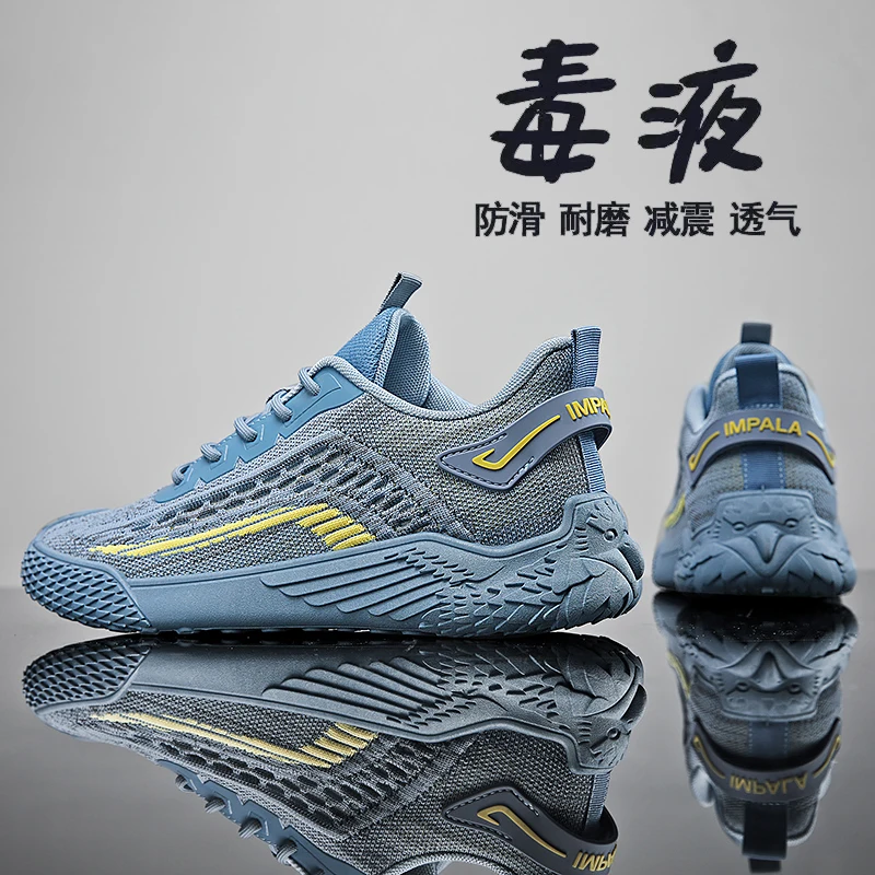 

Luxury Men Sports Shoes Size 46 Blade Shoes For Men Running Sneakers Mesh Breathable Casual Shoes Fashion Walking Footwear