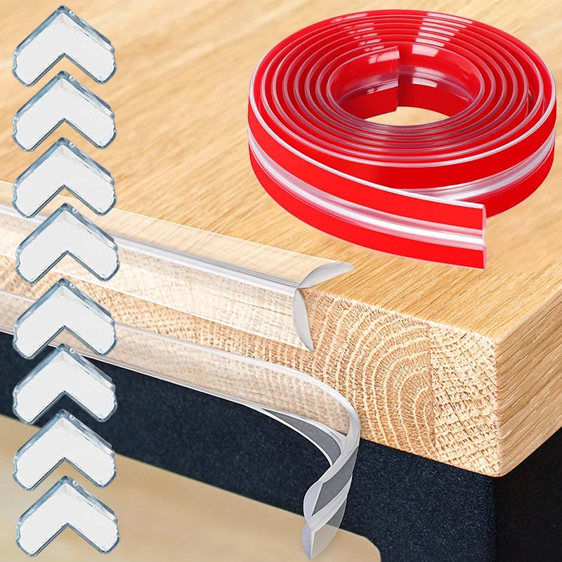 

Прозрачный силиконовый бампер для защиты углов мебели