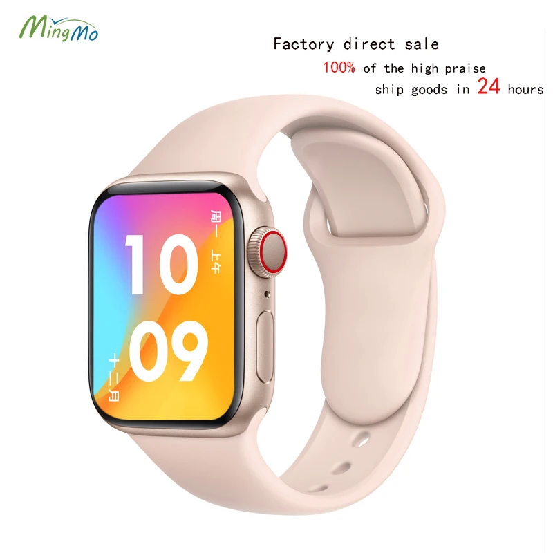 

Смарт-часы Mingmo Series7 с монитором температуры тела для мужчин и женщин, водонепроницаемые спортивные часы, Беспроводная зарядка, Bluetooth-вызов