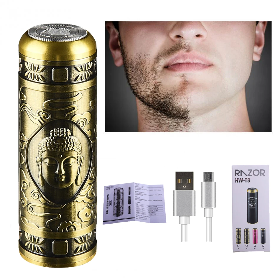 

2021 Classical Electric Shaver Razor Beard Shaving LED Digital Display Machine Viking Wireless Electric Razor Men Shaver