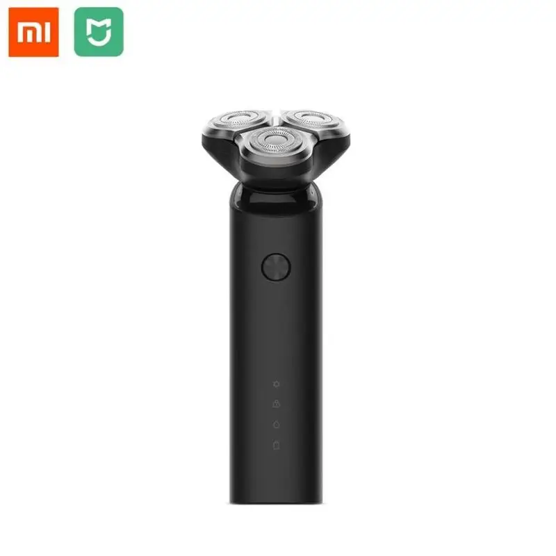 

Электробритва Xiaomi для мужчин, Мужская бритва, триммер для бороды с 3 головками, сухое и влажное лезвие, водонепроницаемая перезаряжаемая бри...