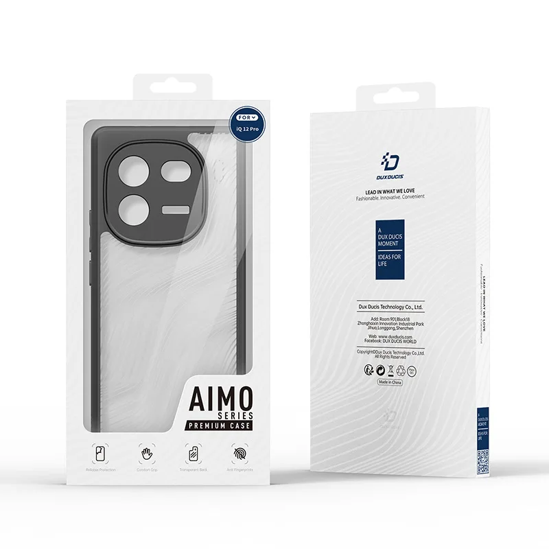 Фото Dux Ducis военный чехол с подушкой безопасности для Vivo Iqoo 12 Iqoo 12 Pro, акриловый ПК + противоударный бронированный чехол из ТПУ №5