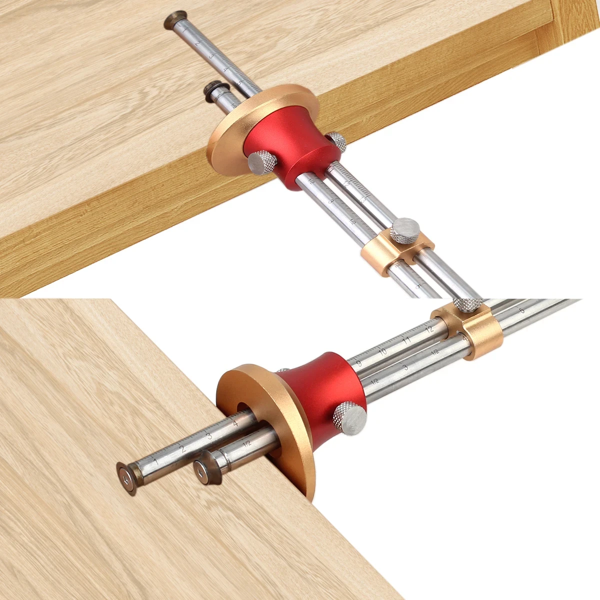 Toohr Европейский стиль Двойной вал Деревообрабатывающий маркировочный калибр