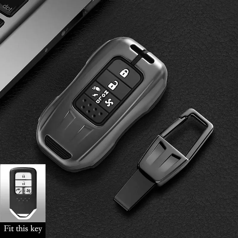 Чехол для автомобильного ключа из цинкового сплава Honda Hrv Civic 2017 Accord 2003-2007 Cr- v Freed