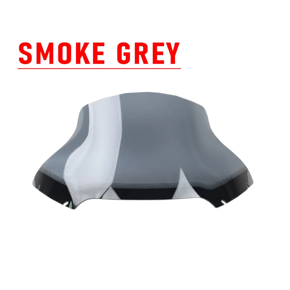 

Для моделей Harley Touring Road Glide 2015-2023 новые лобовые стекла для мотоциклов, ПК, верхний дефлектор ветрового стекла, обтекатель