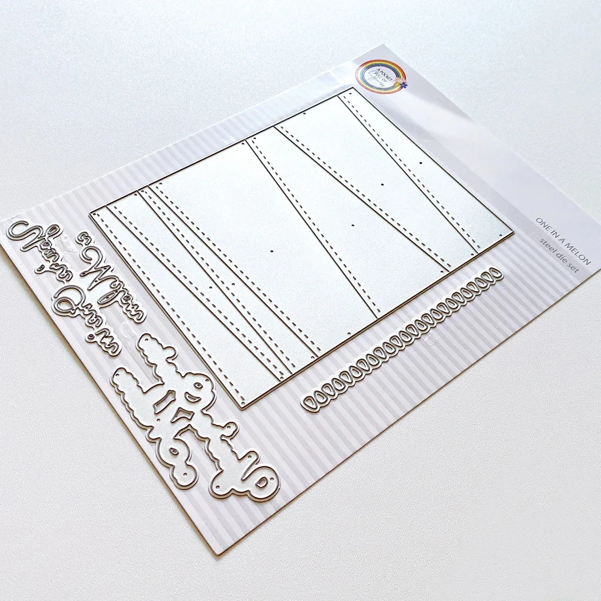 Новинка набор металлических штампов для резки дизельного дыни карточка