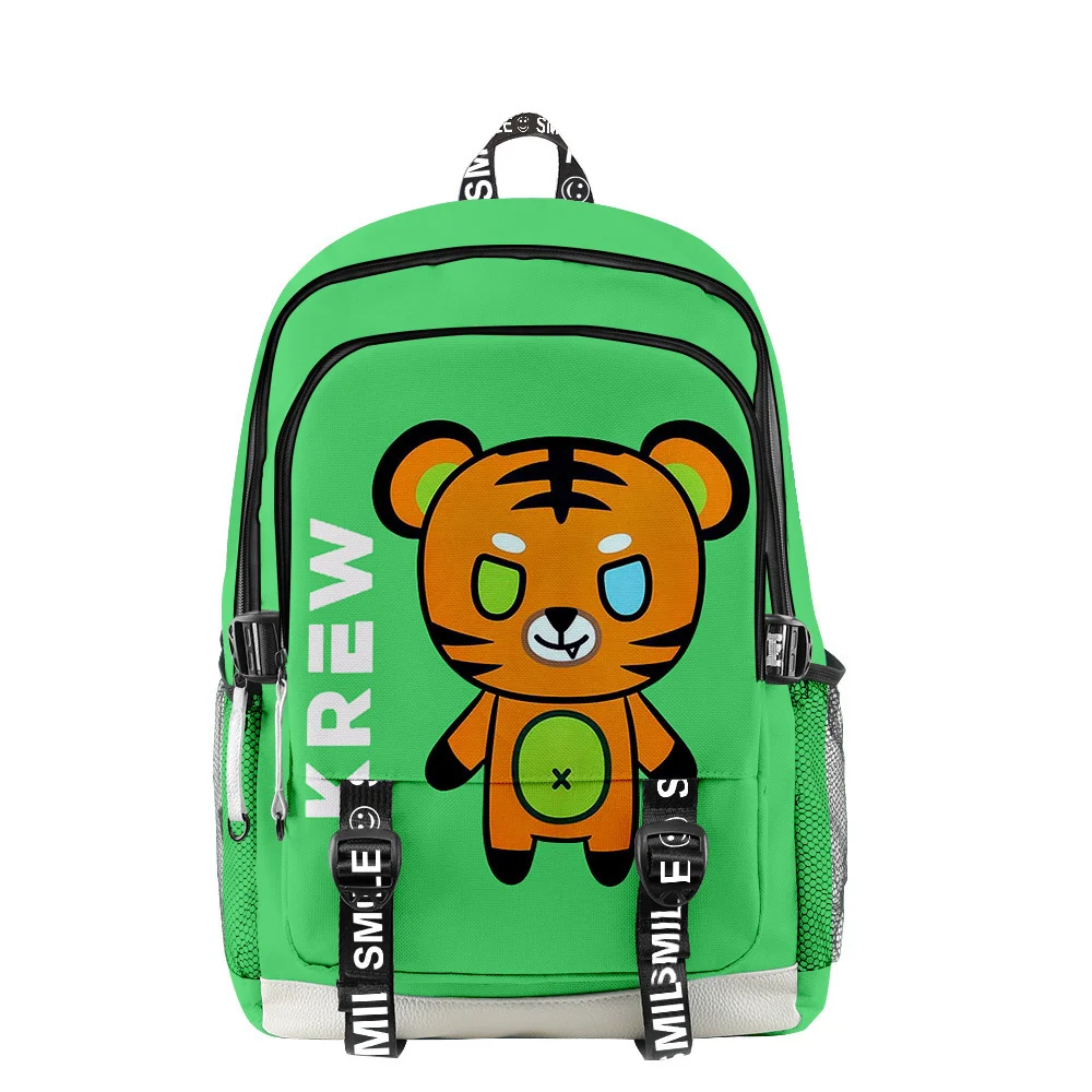 

New Bags ItsFunneh Krew District Merch Backpack 2023 Casual Style School Bag Women Men Girls Boys Unisex Bag