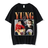 90s rapper yung lean graphic print t shirt hip hop vintage gothic clothes tee shirt summer mens cotton t shirt oversized tops