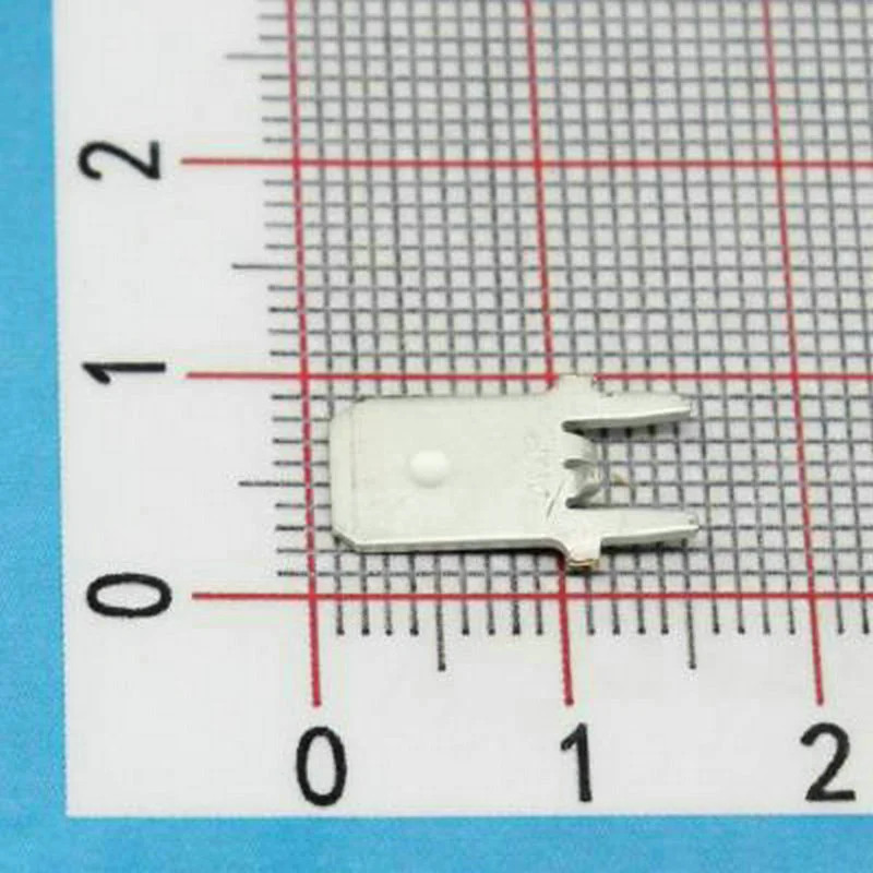 100 шт. подлинный Tyco коннектор 1217861-1 6 35 мм Вставка