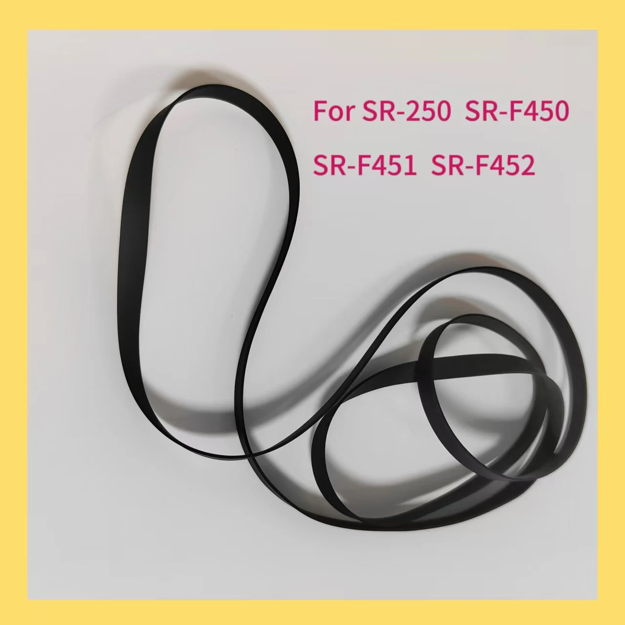 Ремень для TOSHIBA SR-250 SR-F450 SR-F451 SR-F452 черный сменный ремень проигрывателя