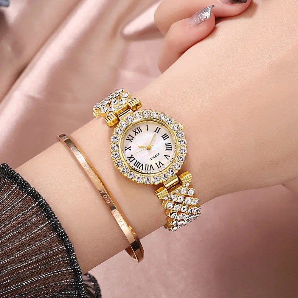 Reloj Mujer Relogio Feminino Luxury Bracelet Watches Women Crystal Dress Wristwatches Clock Women's Fashion Casual Quartz Watch 5 Reloj Mujer Relogio Feminino Luxury Bracelet Watches Women Crystal Dress Wristwatches Clock Women's Fashion Casual Quartz Watch 5