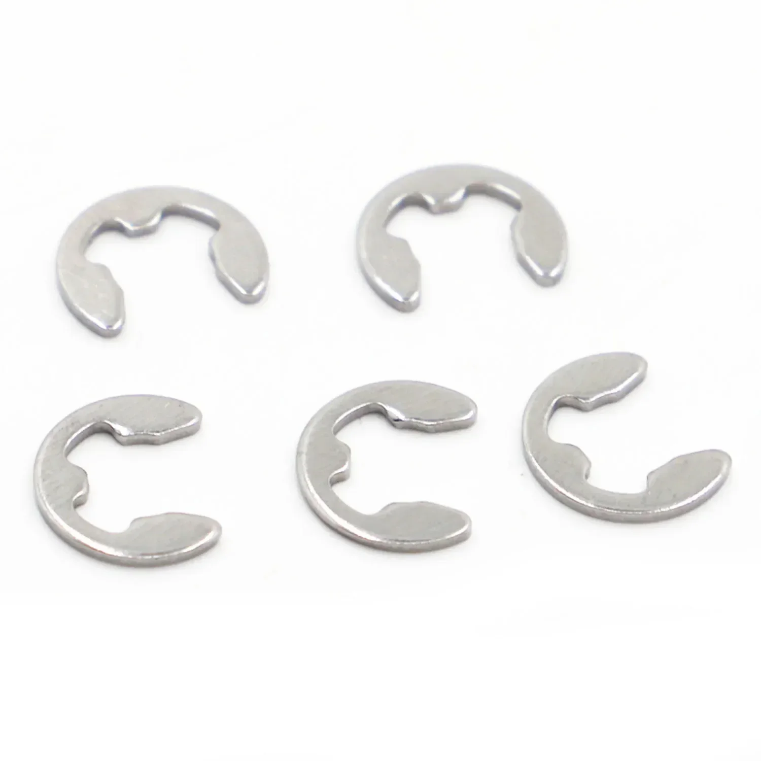 

M1.2-M15 Нержавеющая сталь 304, черный GB869, стопорное кольцо подшипника вала, разделенная шайба, защелкивающийся воротник, зажим типа E, стопорное кольцо