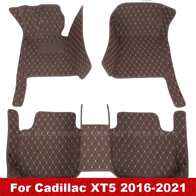 

Car Floor Mats For Cadillac XT5 2021 2020 2019 2018 2017 2016 Styling Custom Decoration Carpets Interior Accessories Foot Pads