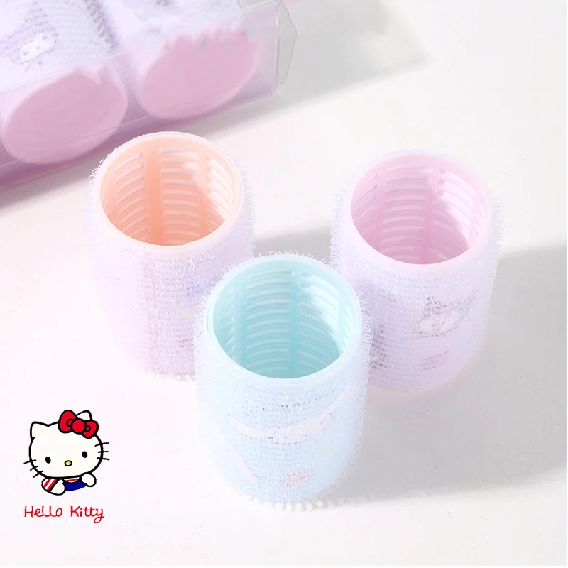 4 шт./набор бигуди для волос на липучке