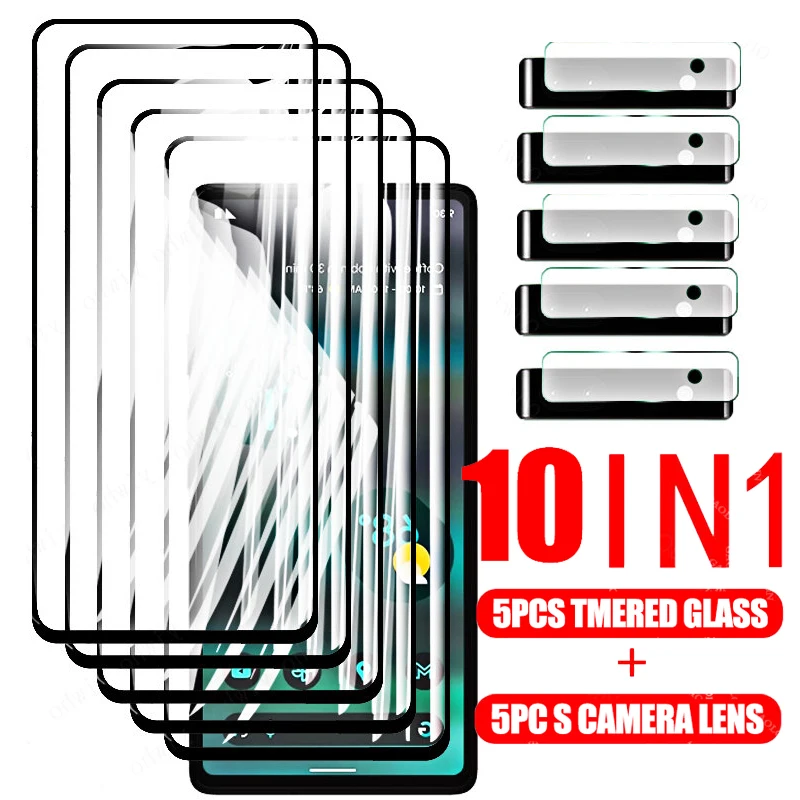 

Protection Tempered Glass for Google Pixel 7 7Pro 6A Pixel6a Screen Protective Protector Protective Glas 5a 6 4a 5g Cover Film