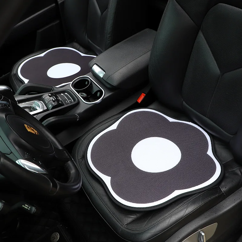 

Summer Car Seat Cushion Camellia Ice Silk Car Seat Cool Pad Ins Net Red Goddess Car Interior Supplies Female