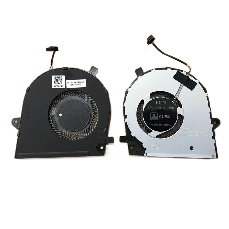 Новый вентилятор охлаждения процессора для Dell Inspiron 7391 VOSTRO 5391 5390 7391 Вентилятор охлаждения 0TCV60 DFS5K12214161J FLFR TCV60 023.100FA.001