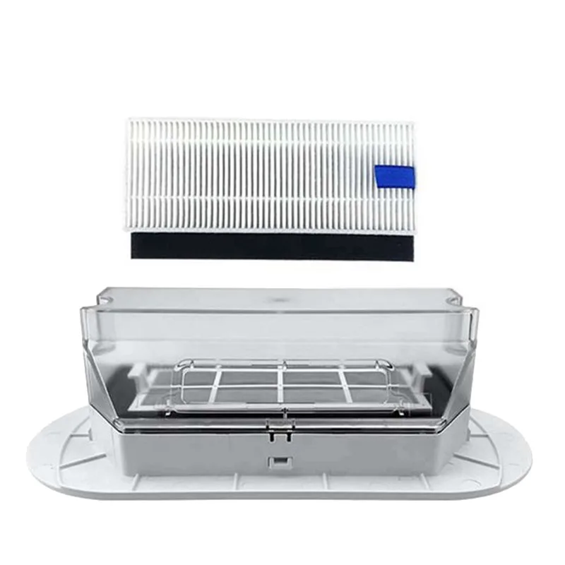 

For 360 S6 Robot Vacuum Cleaner Accessories Dust Box Filter Home Replacement Sweeper Hepa Spare Parts-White