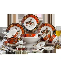 jingdezhen tableware ceramic bowl factory direct sales creative bowl and gift bowl