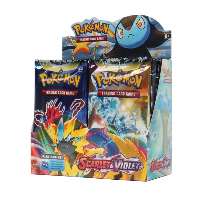 В наличии Pokemon TCG: алая и фиолетовая